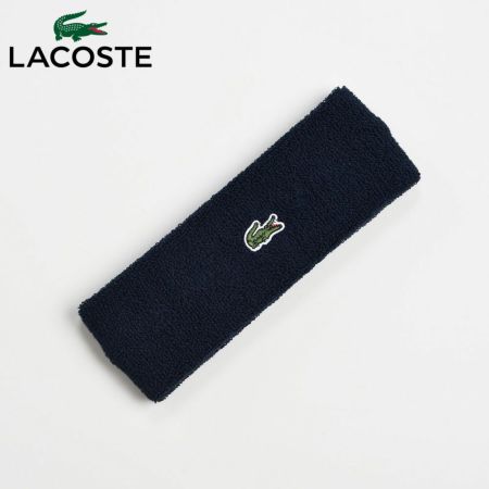 ラコステのヘアバンド COOL MAX HAIR BAND（クールマックス ヘアバンド）L7070 ネイビー