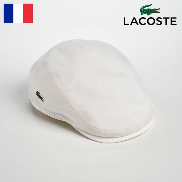 LACOSTE ラコステ ハンチング ベージュ 61cm - ハンチング