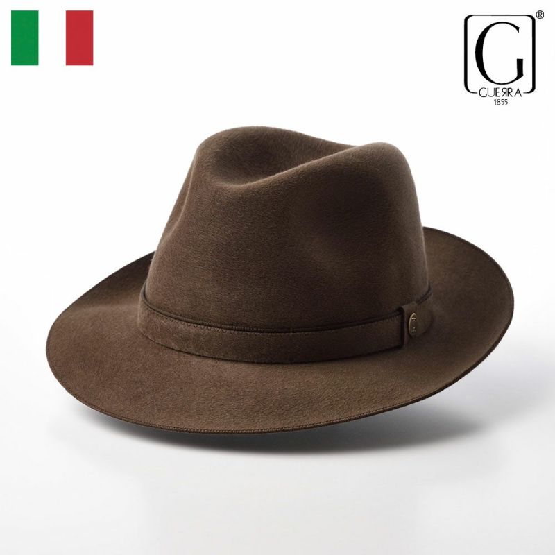 帽子 フェルトハット GUERRA（ゲラ） Cashmere Hat（カシミヤ ハット） G015 ベージュ