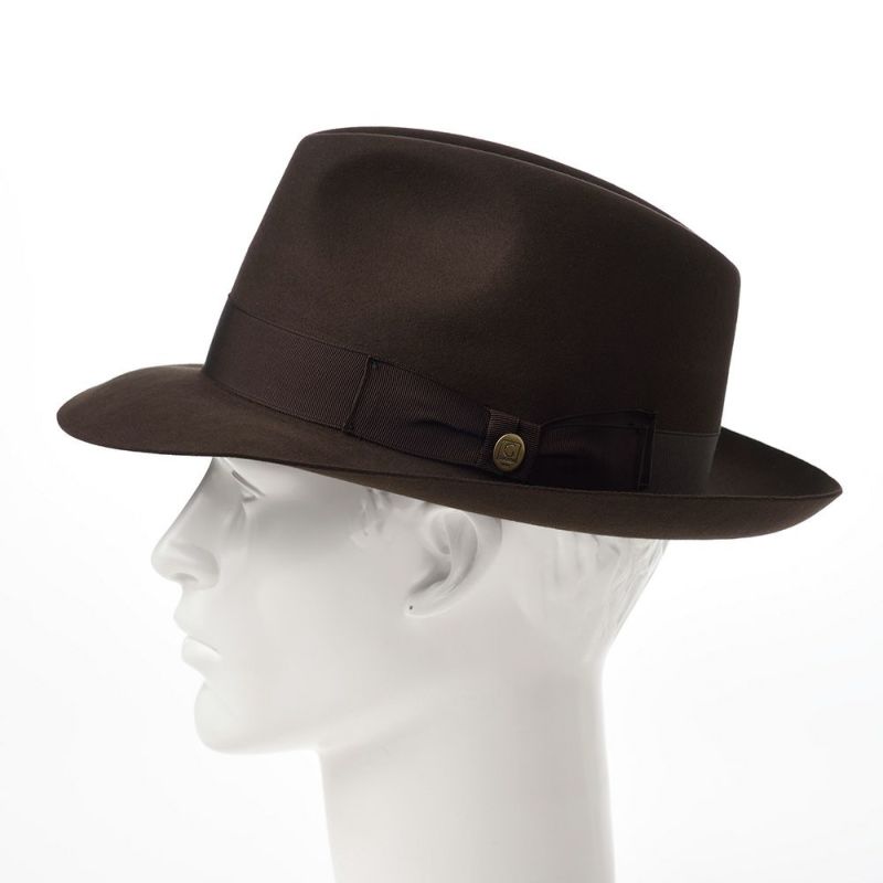 ゲラのフェルトハット Beaver Fur Hat（ビーバーファー ハット） G016 ブラウン