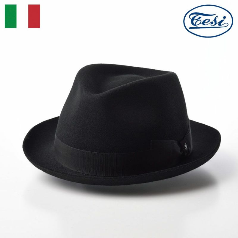 テシのフェルトハット Merino Wool Hat（メリノウール ハット） T1501 ブラック