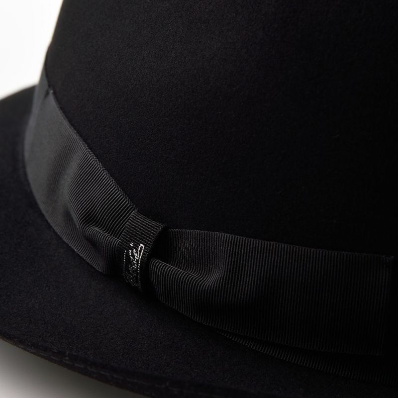 テシのフェルトハット Beaver Fur Hat（ビーバーファー ハット） T1661 ブラック