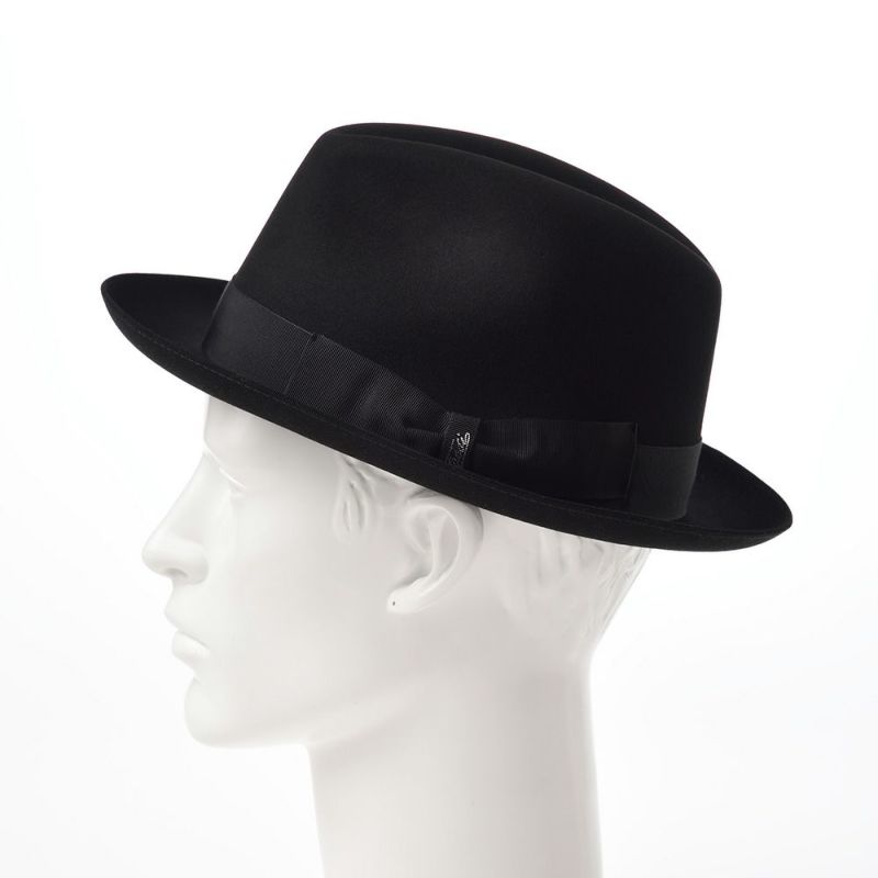 テシのフェルトハット Beaver Fur Hat（ビーバーファー ハット） T1661 ブラック