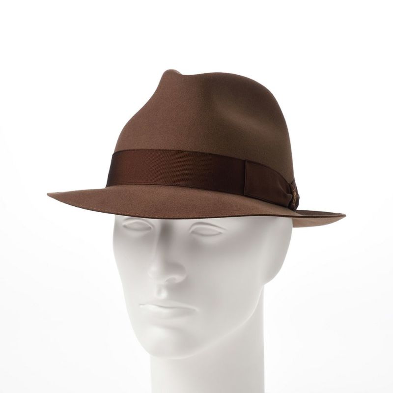 テシのフェルトハット Beaver Fur Hat（ビーバーファー ハット） T1661 ブラウン