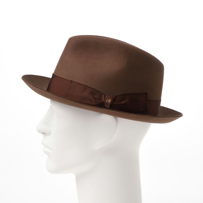 テシのフェルトハット Beaver Fur Hat（ビーバーファー ハット） T1661 ブラウン