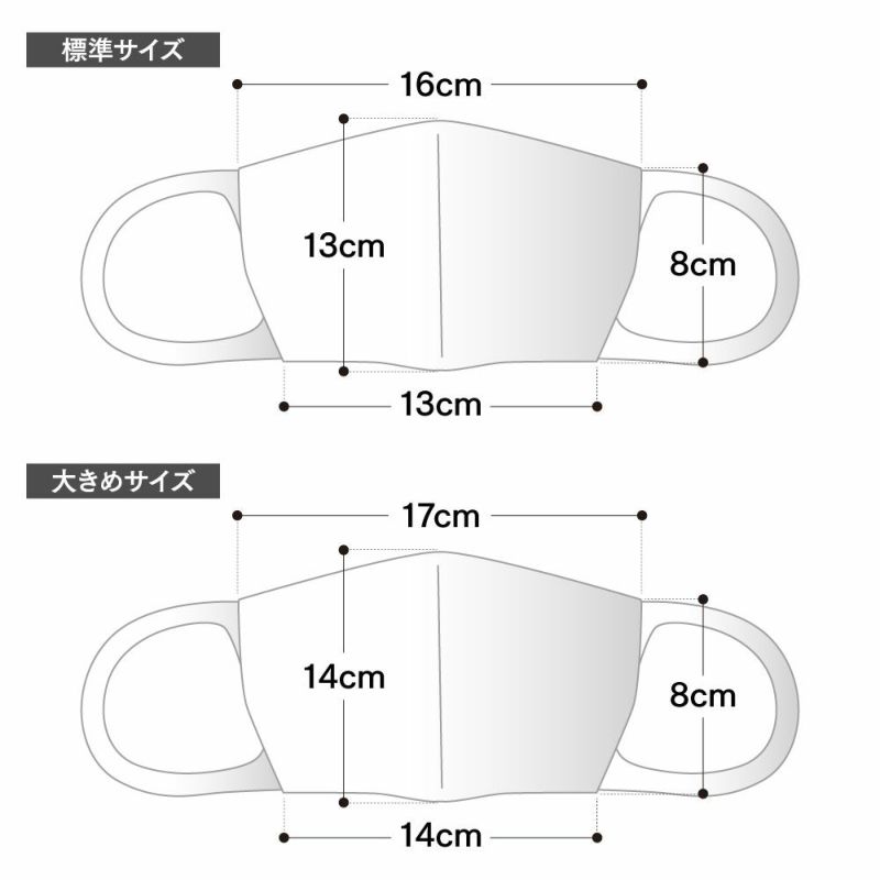 日本製 マスク 制菌・消臭・洗えるエリプリ布マスク ブラック