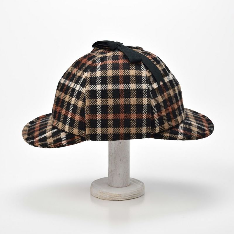 ダックスのキャップ Sherlock Tartan Check（シャーロック タータンチェック） D3306 ブラックハウス