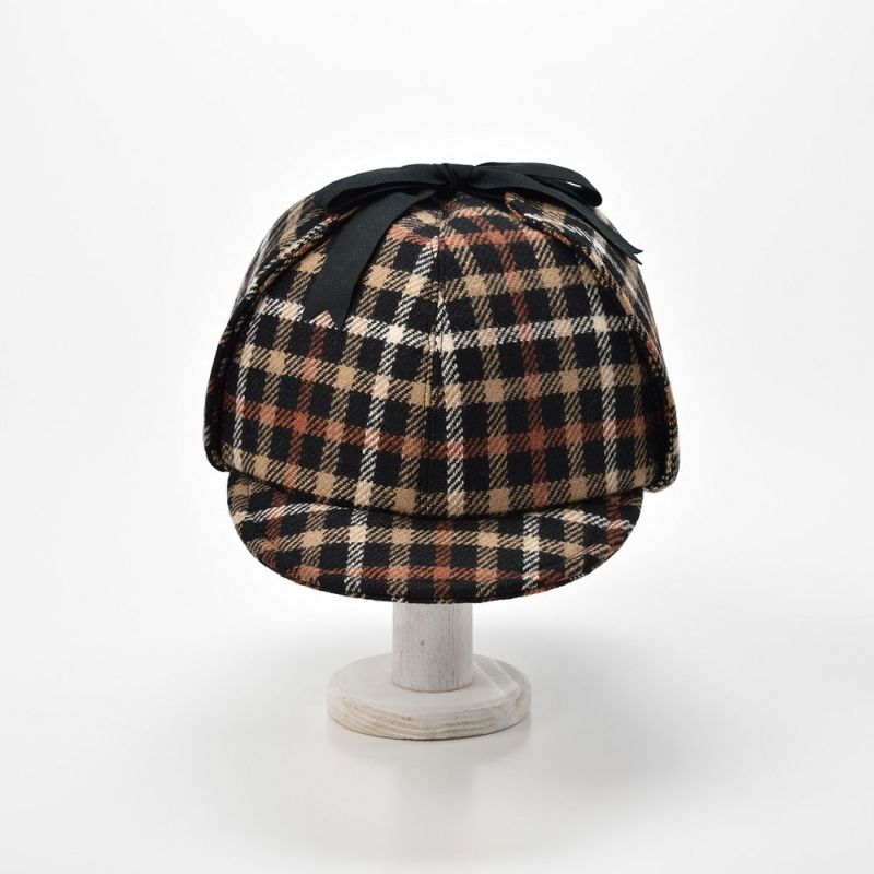 ダックスのキャップ Sherlock Tartan Check（シャーロック タータンチェック） D3306 ブラックハウス