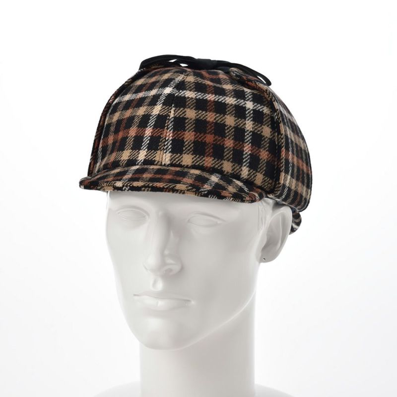 ダックスのキャップ Sherlock Tartan Check（シャーロック タータンチェック） D3306 ブラックハウス