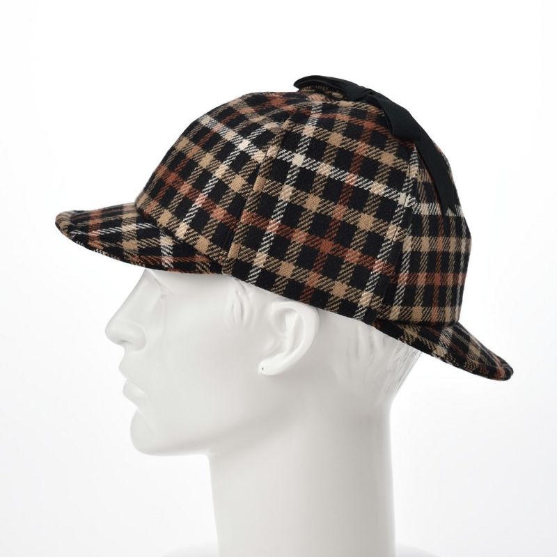 ダックスのキャップ Sherlock Tartan Check（シャーロック タータンチェック） D3306 ブラックハウス