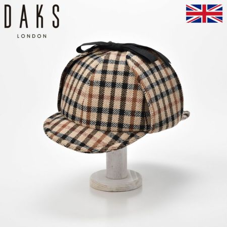 ダックスのキャップ Sherlock Tartan Check（シャーロック タータンチェック） D3306 ハウスチェック