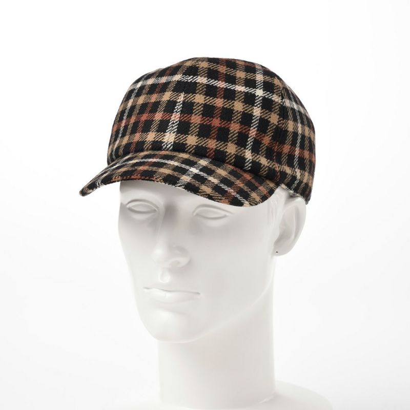 ダックスのキャップ Cap Wool Tartan（キャップ ウールタータン） D3731 ブラックハウス