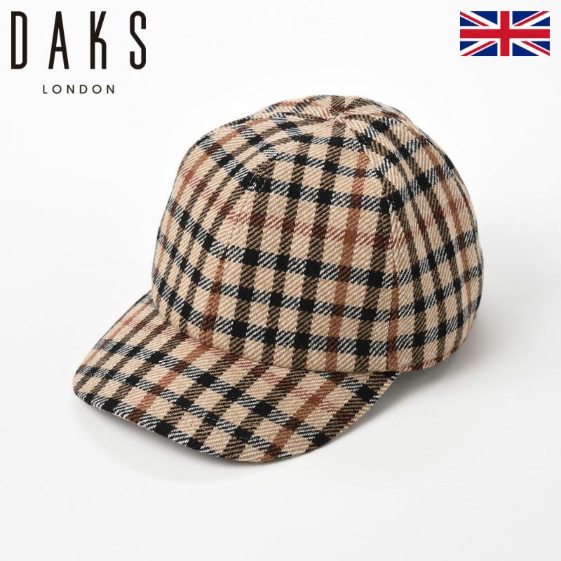 ダックスのキャップ Cap Wool Tartan（キャップ ウールタータン） D3731 ハウスチェック