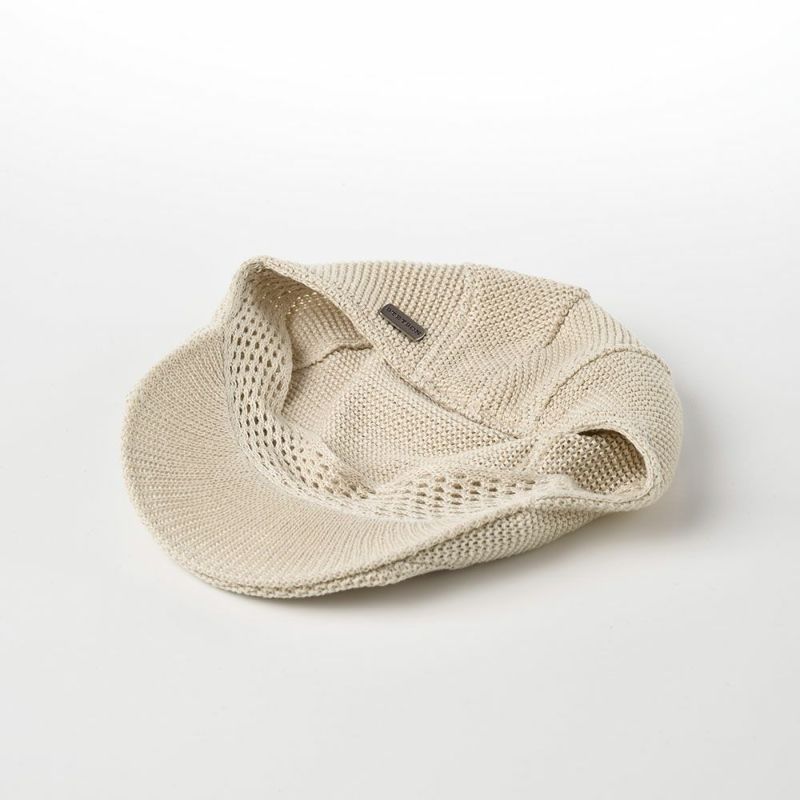 ステットソンのハンチング LINEN KNIT HUNTING（リネン ニット ハンチング）SE101 ライトベージュ