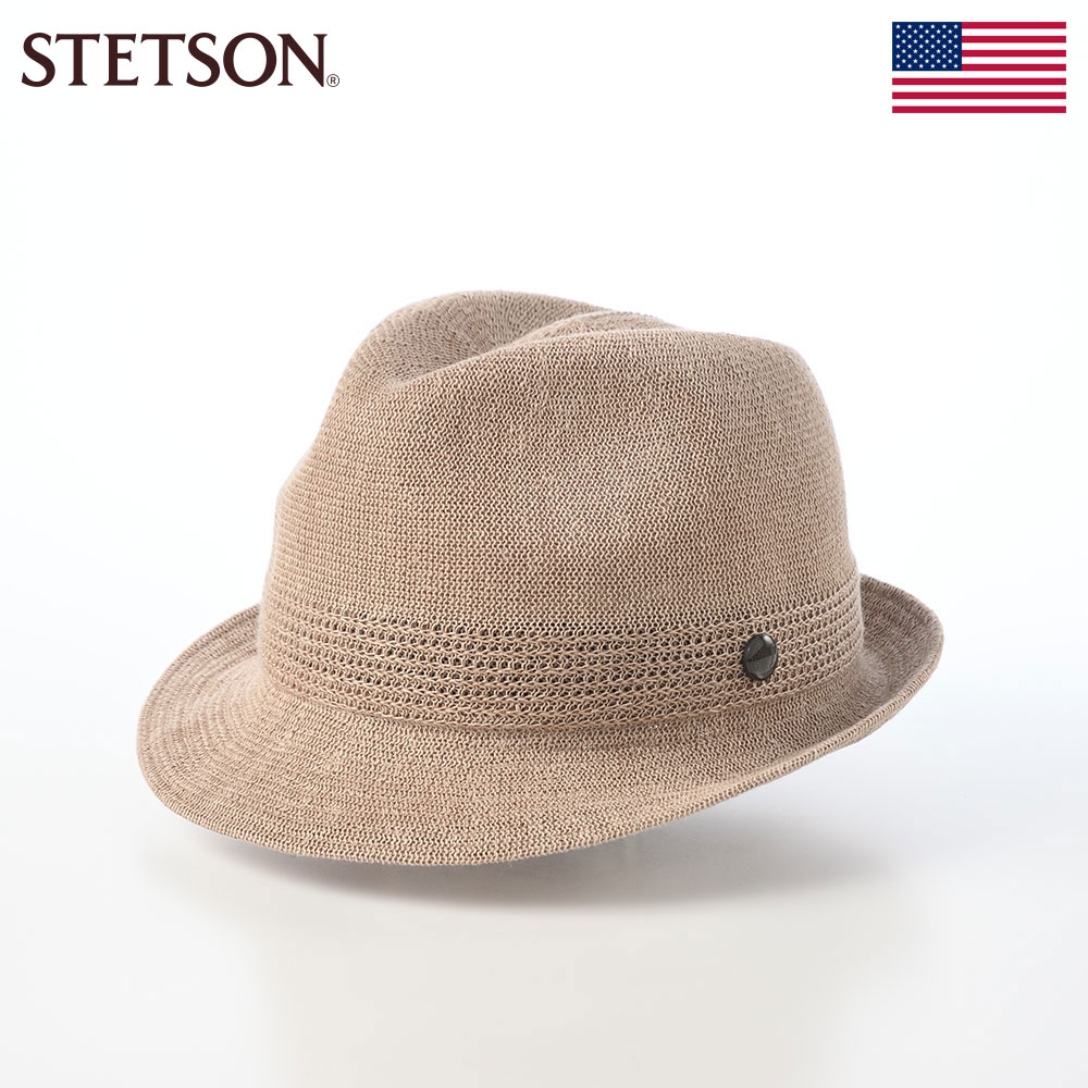 ステットソンの布帛ソフトハット MANISH THERMO KNIT（マニッシュ サーモ ニット）SE105 ベージュ