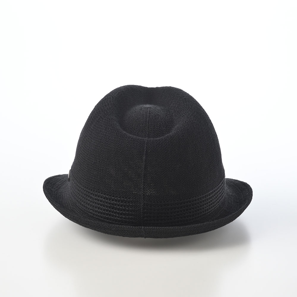 ステットソンの布帛ソフトハット MANISH THERMO KNIT（マニッシュ サーモ ニット）SE105 ブラック