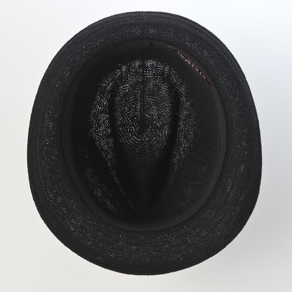 ステットソンの布帛ソフトハット MANISH THERMO KNIT（マニッシュ サーモ ニット）SE105 ブラック