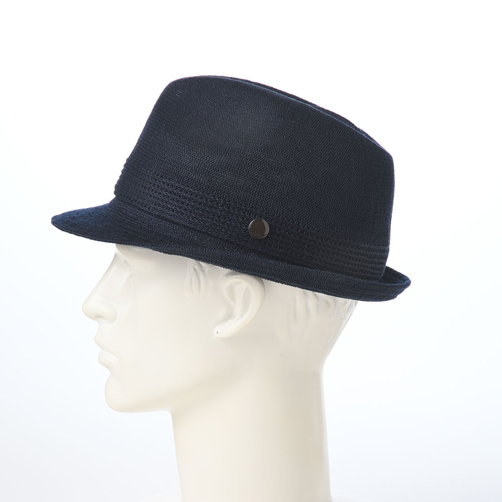ステットソンの布帛ソフトハット MANISH THERMO KNIT（マニッシュ サーモ ニット）SE105 ネイビー