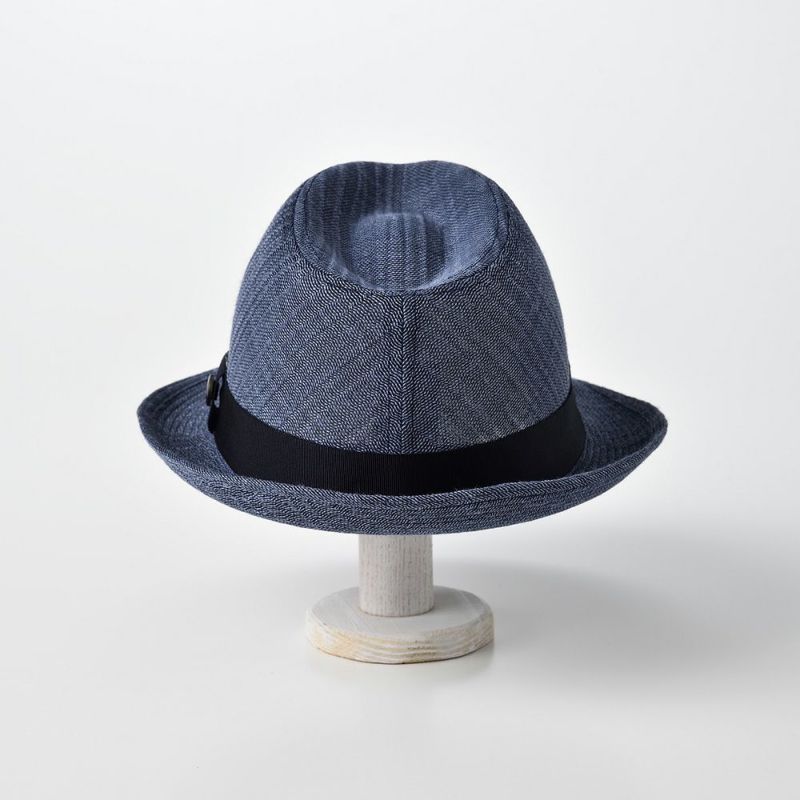 ステットソンの布帛ソフトハット KARAMI HAT（カラミ ハット）SE532 ネイビー