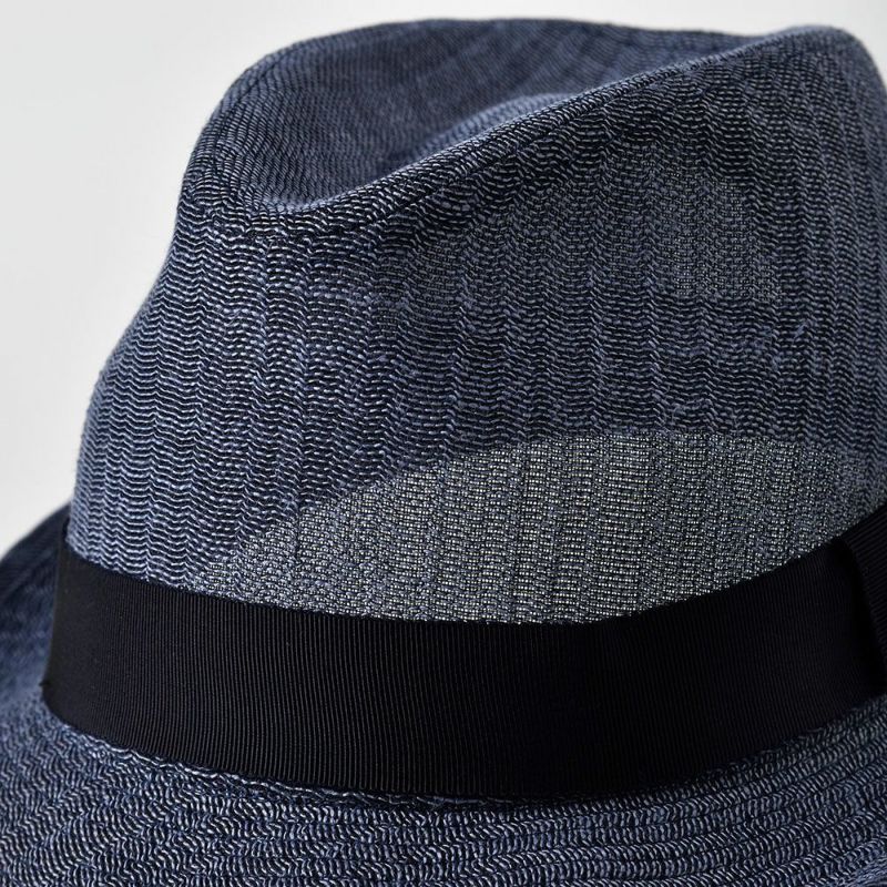 ステットソンの布帛ソフトハット KARAMI HAT（カラミ ハット）SE532 ネイビー