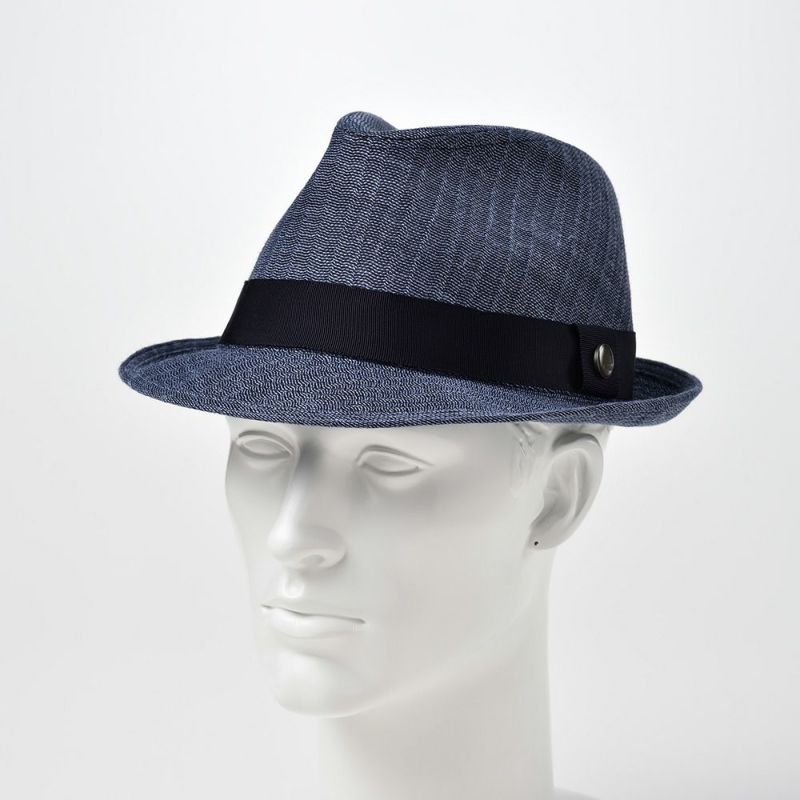 ステットソンの布帛ソフトハット KARAMI HAT（カラミ ハット）SE532 ネイビー