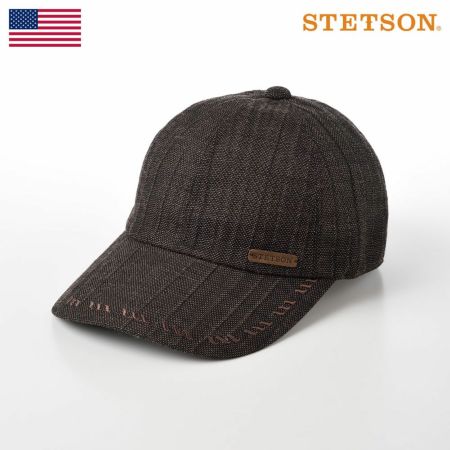 ステットソンのキャップ KARAMI CAP（カラミ キャップ）SE533 ブラウン