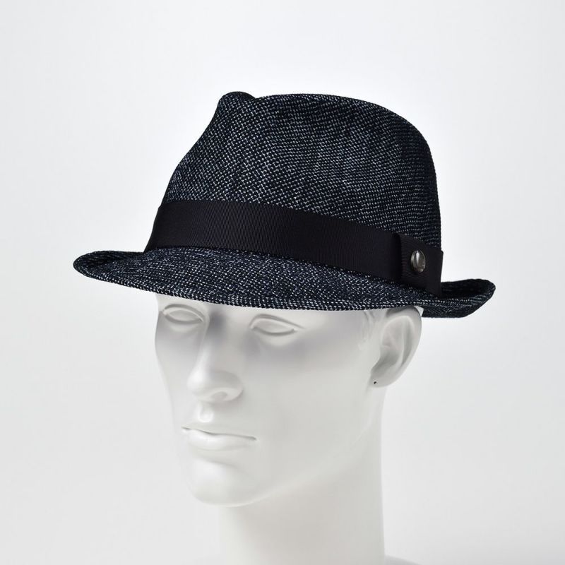 ステットソンの布帛ソフトハット KARAMI DENIM HAT（カラミ デニム ハット）SE539 ネイビー