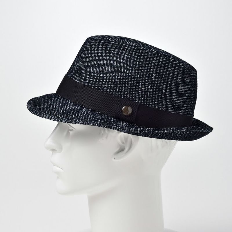 ステットソンの布帛ソフトハット KARAMI DENIM HAT（カラミ デニム ハット）SE539 ネイビー