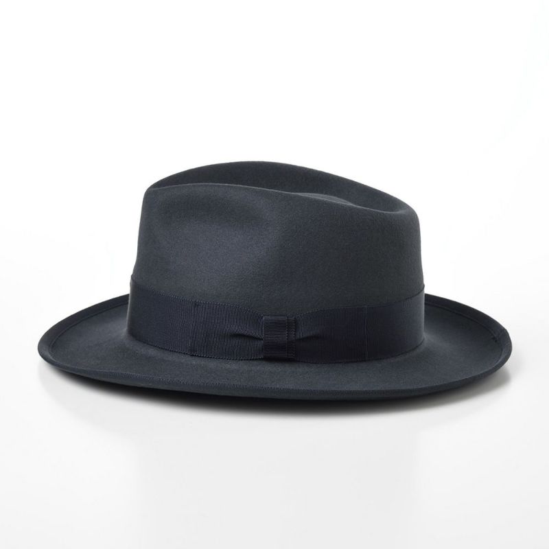 ステットソンのフェルトハット RABBIT FUR FEDORA（ラビットファー フェドラ）SH401 チャコールグレー