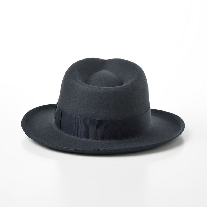 ステットソンのフェルトハット RABBIT FUR FEDORA（ラビットファー フェドラ）SH401 チャコールグレー