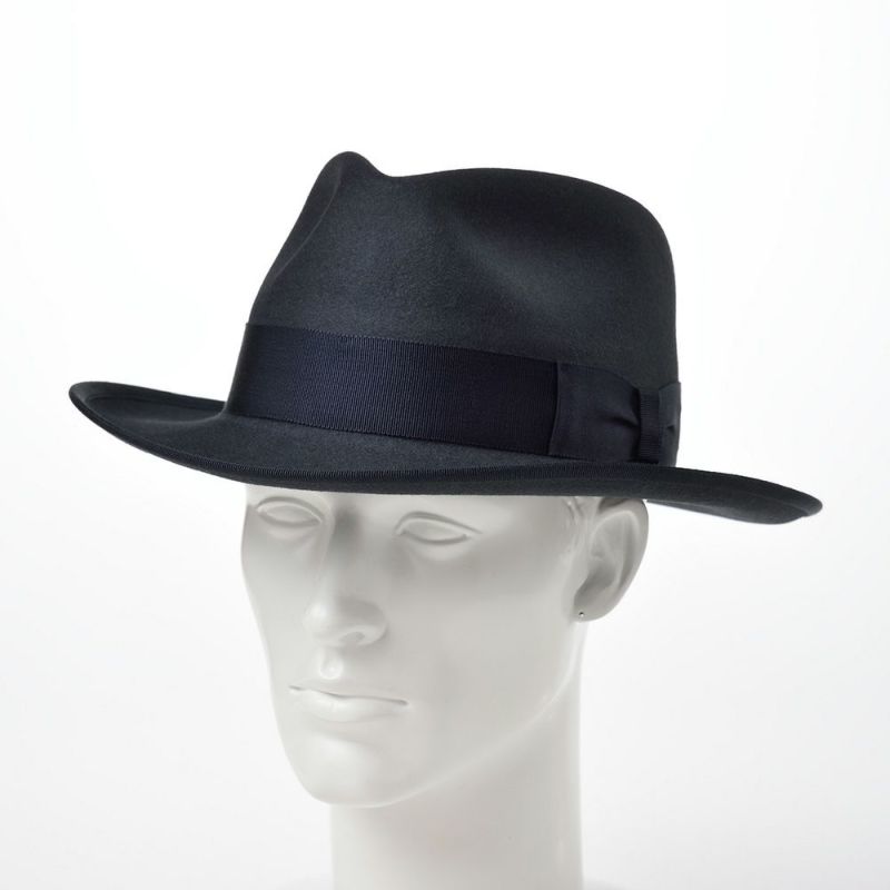 ステットソンのフェルトハット RABBIT FUR FEDORA（ラビットファー フェドラ）SH401 チャコールグレー