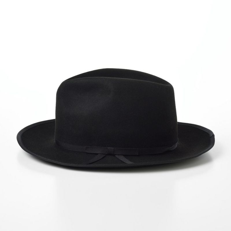 ステットソンのフェルトハット BEAVER FEDORA（ビーバー フェドラ）SH407 ブラック