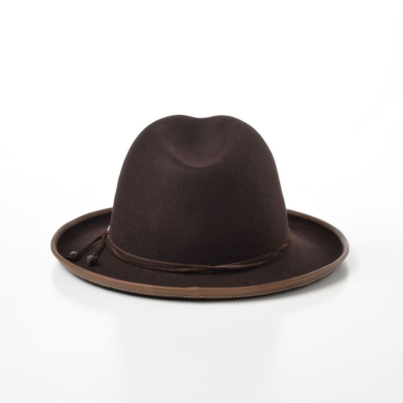 ステットソンのフェルトハット RABBIT FUR FEDORA（ラビットファー フェドラ）SH520 ブラウン