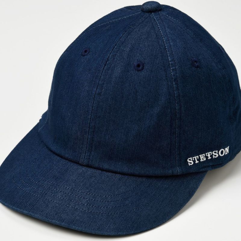 ステットソンのキャップ COOL MAX DINIM CAP（クールマックスデニム キャップ）SE175 ブルー