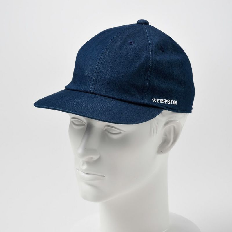 ステットソンのキャップ COOL MAX DINIM CAP（クールマックスデニム キャップ）SE175 ブルー