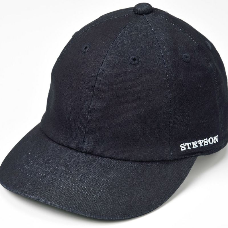 ステットソンのキャップ COOL MAX DINIM CAP（クールマックスデニム キャップ）SE175 ネイビー