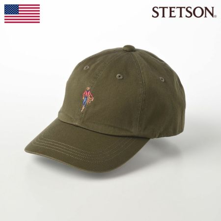 ステットソンのキャップ MASCOT CAP（マスコットキャップ）SE409 カーキ