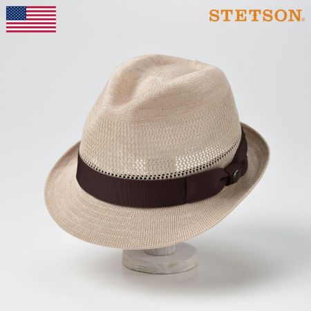 ステットソンの布帛ソフトハット SILK THERMO HAT（シルクサーモハット）SE454 ベージュ