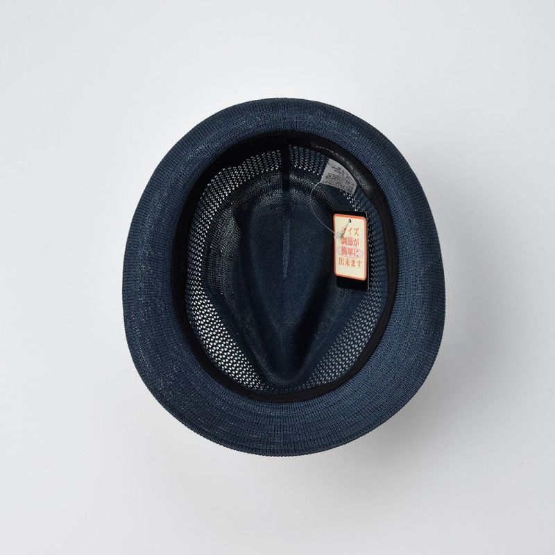 ステットソンの布帛ソフトハット SILK THERMO HAT（シルクサーモハット）SE454 ネイビー