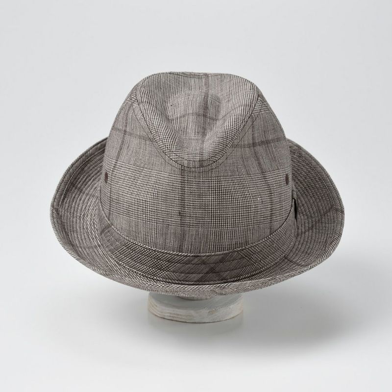 ステットソンの布帛ソフトハット LINEN HAT（リネンハット）SE448 ブラウン