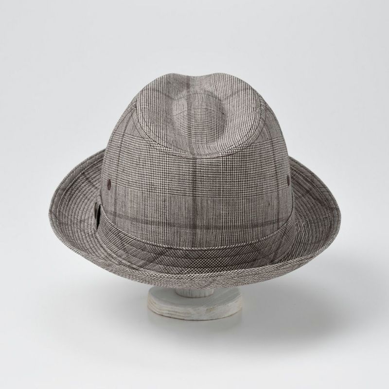 ステットソンの布帛ソフトハット LINEN HAT（リネンハット）SE448 ブラウン