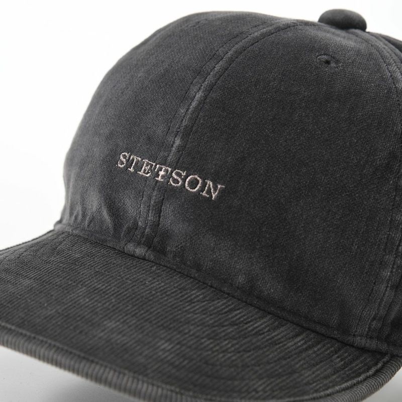 ステットソンのキャップ CORDUROY CAP（コーデュロイキャップ）SE127 グレー