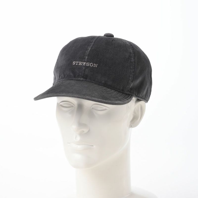 ステットソンのキャップ CORDUROY CAP（コーデュロイキャップ）SE127 グレー