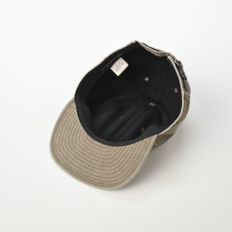 ステットソンのキャップ CORDUROY CAP（コーデュロイキャップ）SE127 ライトブラウン