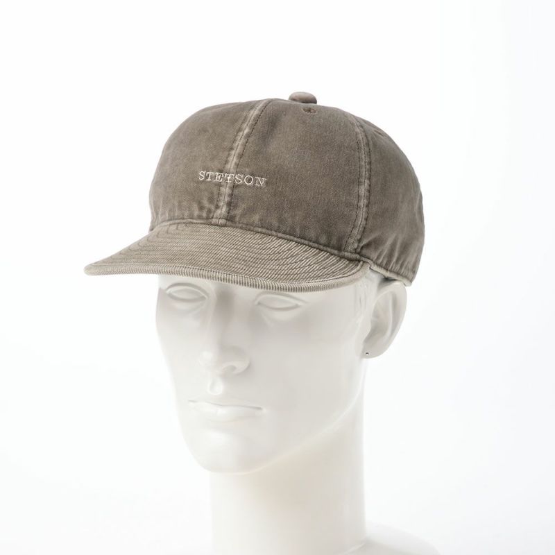 ステットソンのキャップ CORDUROY CAP（コーデュロイキャップ）SE127 ライトブラウン