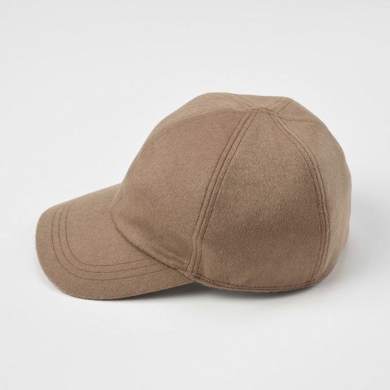 ステットソンのキャップ CASHMERE MIX CAP（カシミヤミックスキャップ）SE486 キャメル