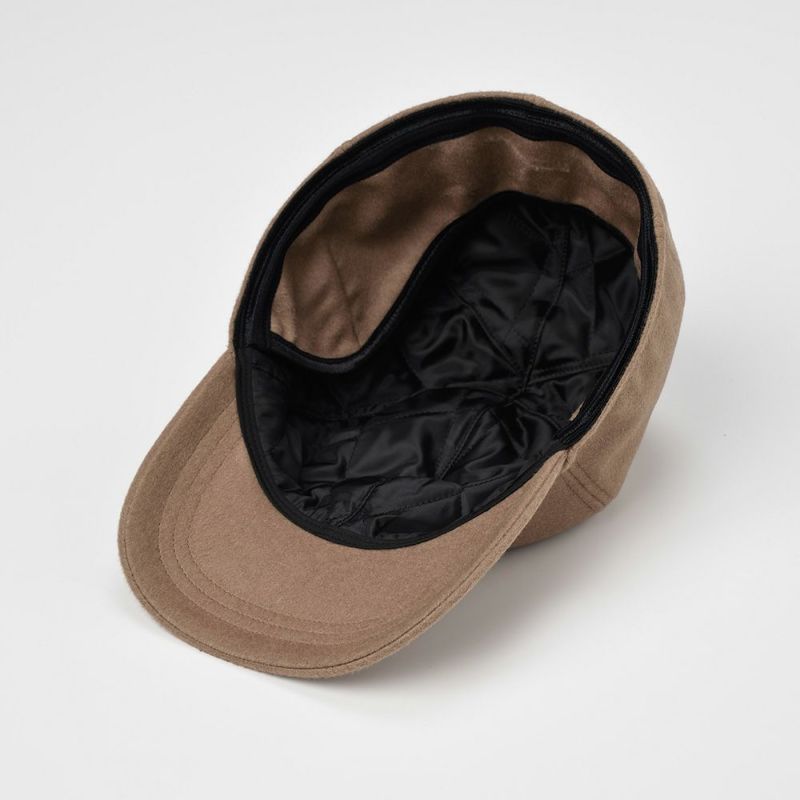 ステットソンのキャップ CASHMERE MIX CAP（カシミヤミックスキャップ）SE486 キャメル