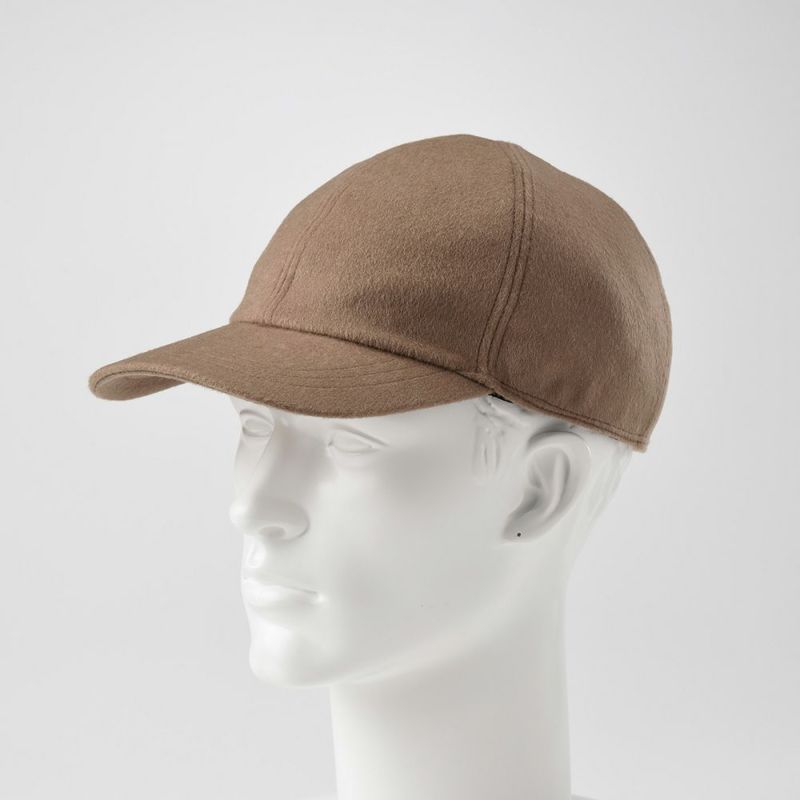 ステットソンのキャップ CASHMERE MIX CAP（カシミヤミックスキャップ）SE486 キャメル