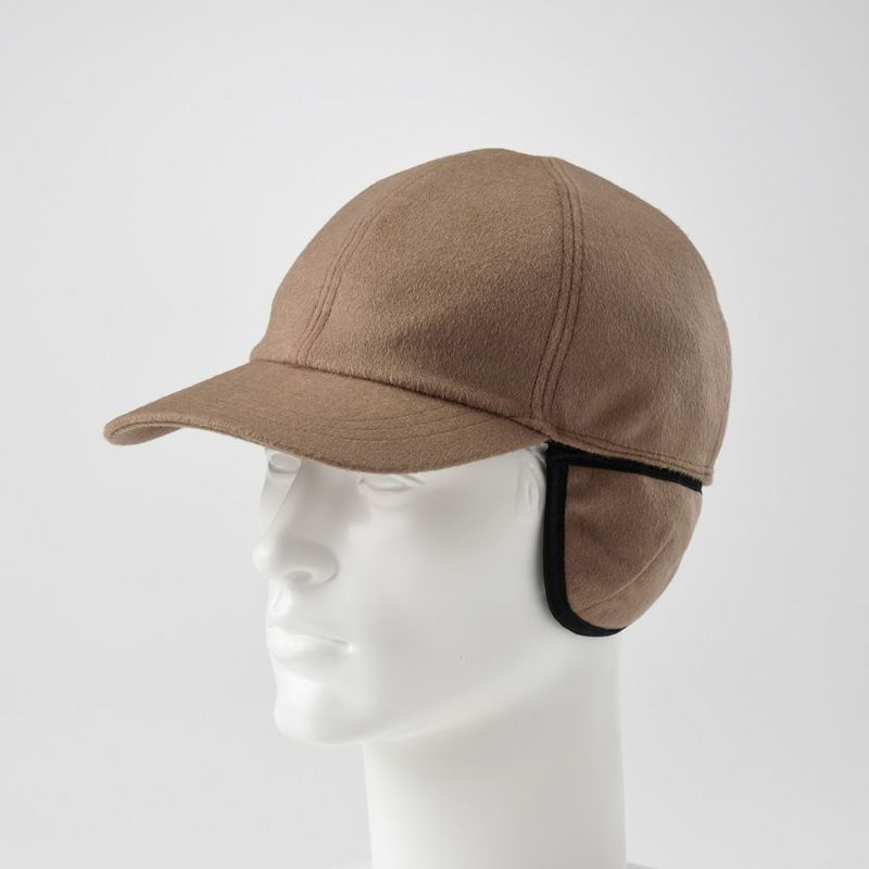 ステットソンのキャップ CASHMERE MIX CAP（カシミヤミックスキャップ）SE486 キャメル