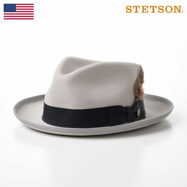 ステットソン　ビーバーフェルトハット　ライトグレー 楽天市場】STETSON ステットソン ビーバーフェルトハット メンズ